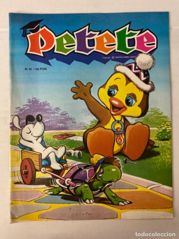 C&oacute;mics: PETETE - 81 - Revista infantil PTT - Foto 1