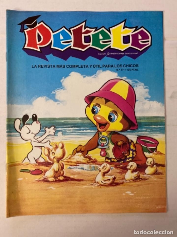 C&oacute;mics: PETETE - 77 - Revista infantil PTT - Foto 1