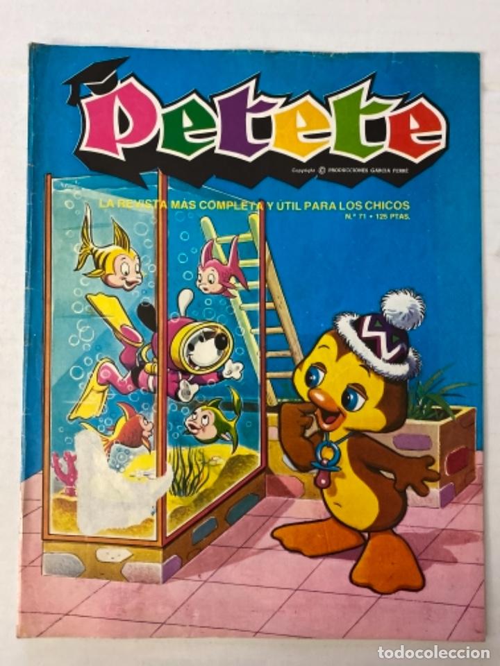 C&oacute;mics: PETETE - 71 - Revista infantil PTT - Foto 1