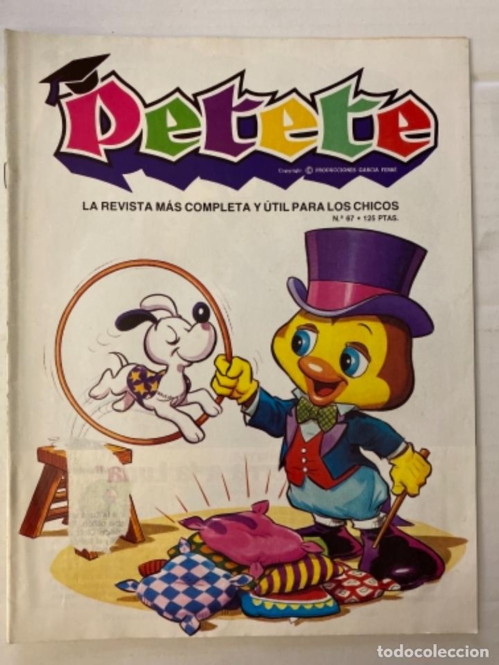 C&oacute;mics: PETETE - 67 - Revista infantil PTT - Foto 1