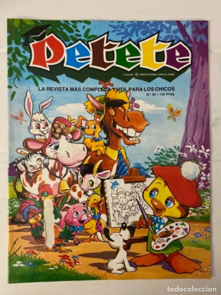 C&oacute;mics: PETETE - 63 - Revista infantil PTT - Foto 1