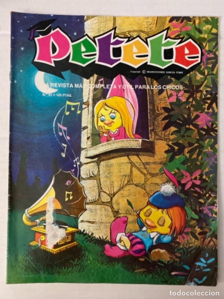 C&oacute;mics: PETETE - 61 - Revista infantil PTT - Foto 1
