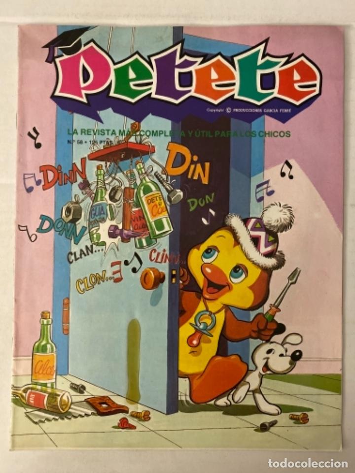 C&oacute;mics: PETETE - 58 - Revista infantil PTT - Foto 1