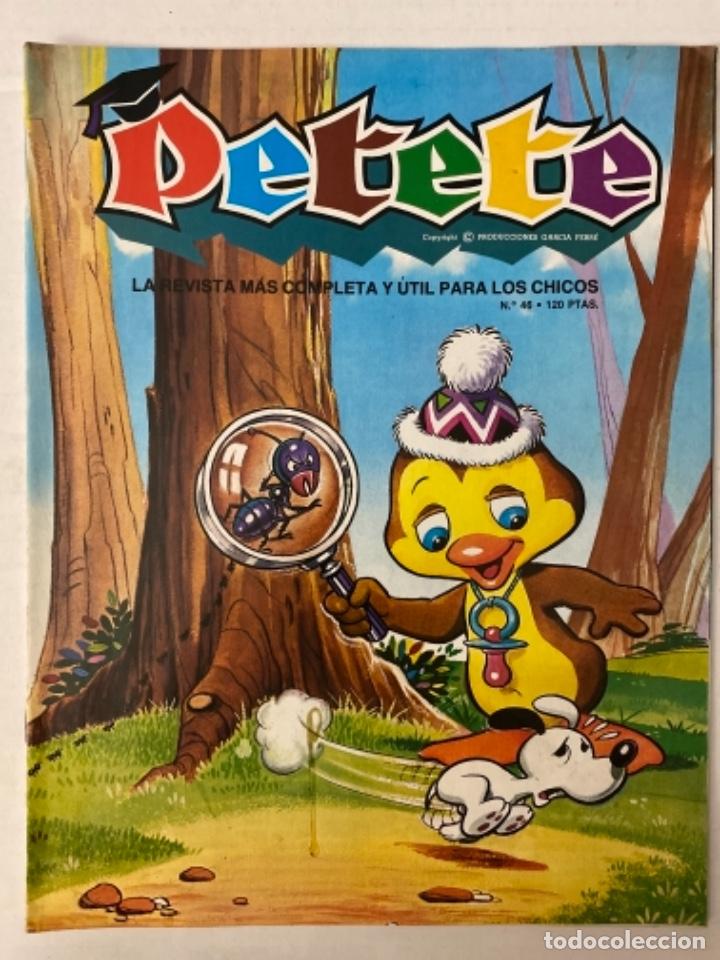 C&oacute;mics: PETETE - 46 - Revista infantil PTT - Foto 1