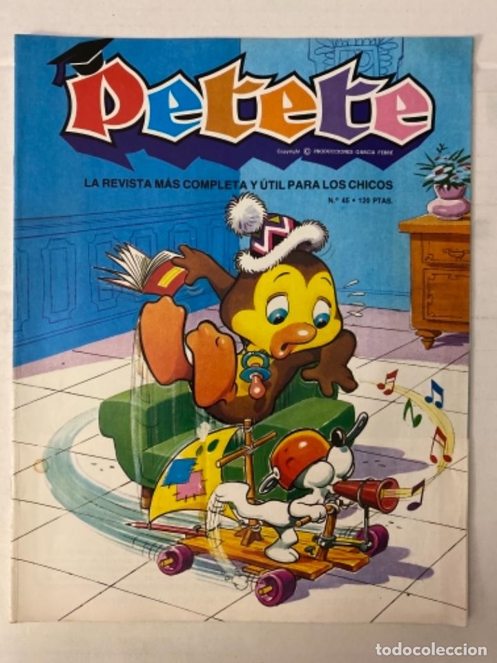C&oacute;mics: PETETE - 45 - Revista infantil PTT - Foto 1