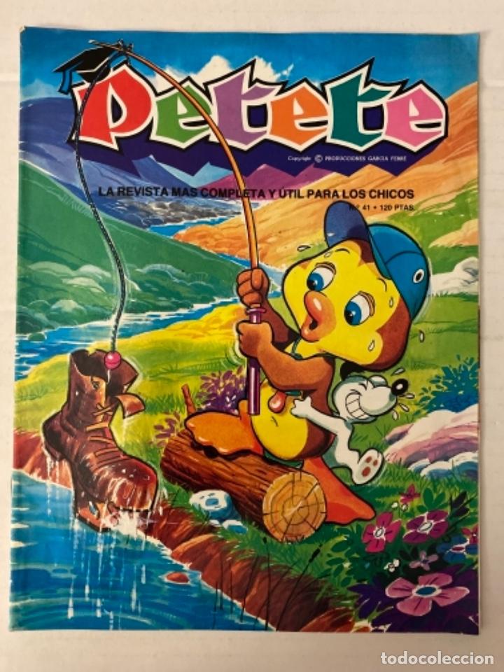 C&oacute;mics: PETETE - 41 - Revista infantil PTT - Foto 1