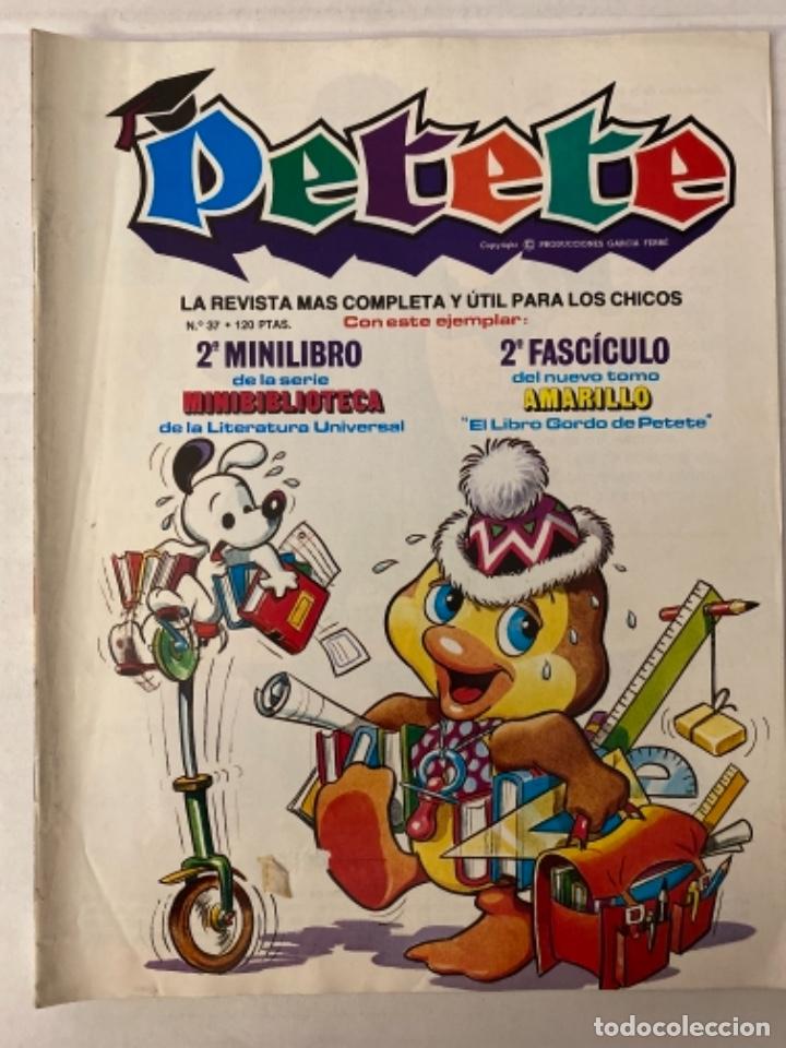 C&oacute;mics: PETETE - 37 - Revista infantil PTT - Foto 1