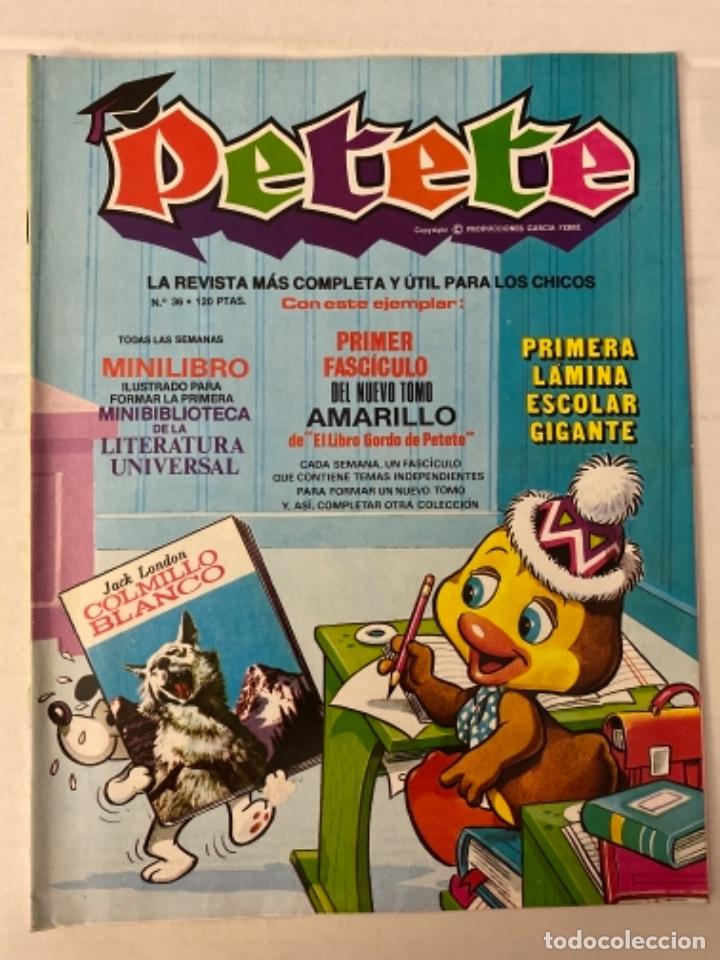 C&oacute;mics: PETETE - 36 - Revista infantil PTT - Foto 1