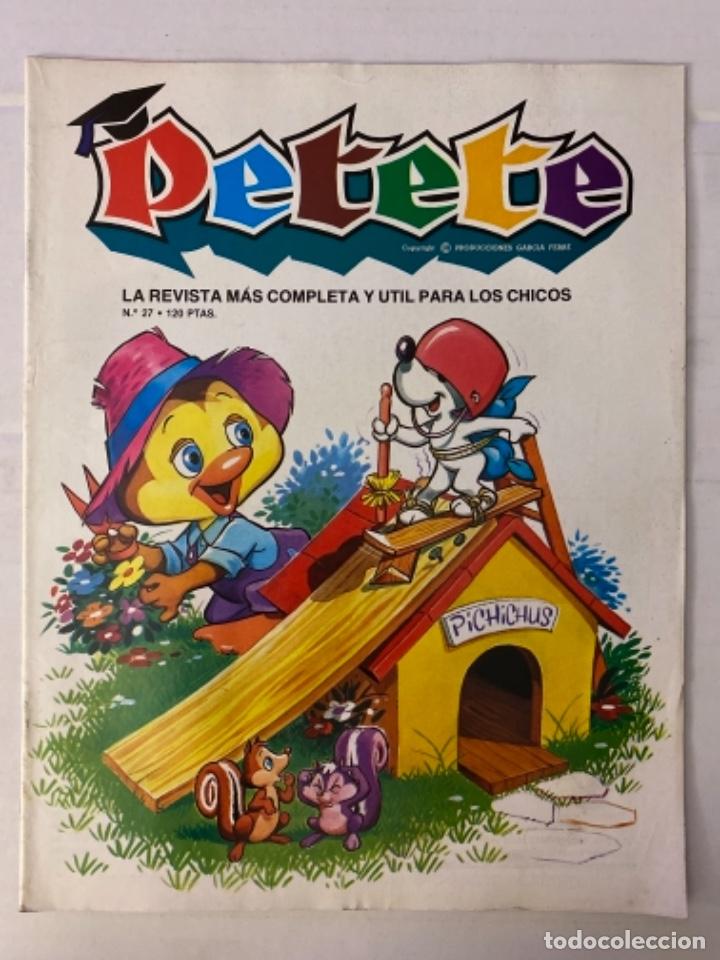 C&oacute;mics: PETETE - 27 - Revista infantil PTT - Foto 1