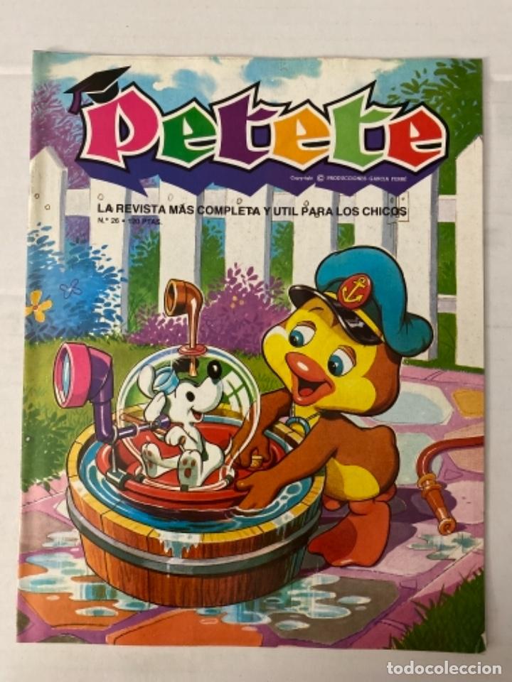 C&oacute;mics: PETETE - 26 - Revista infantil PTT