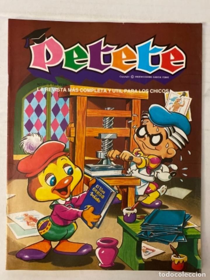 C&oacute;mics: PETETE - 21 - Revista infantil PTT - Foto 1