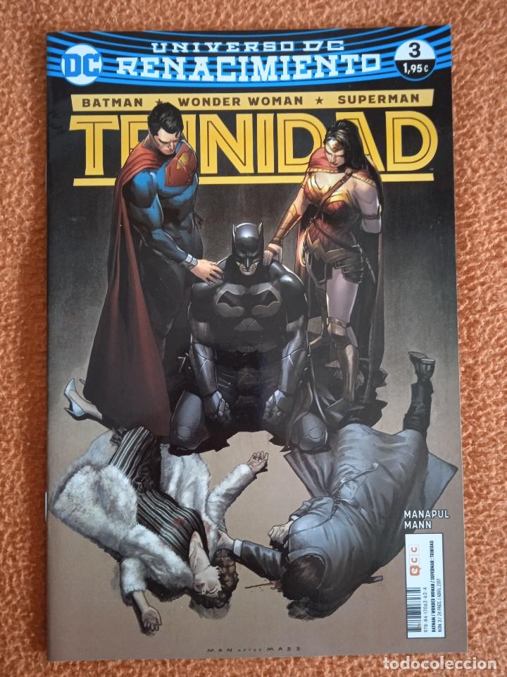 C&oacute;mics: UNIVERSO DC RENACIMIENTO TRINIDAD 3- ECC DC COMICS - Foto 1