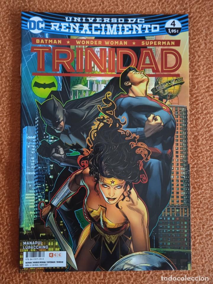 C&oacute;mics: UNIVERSO DC RENACIMIENTO TRINIDAD 4- ECC DC COMICS - Foto 1