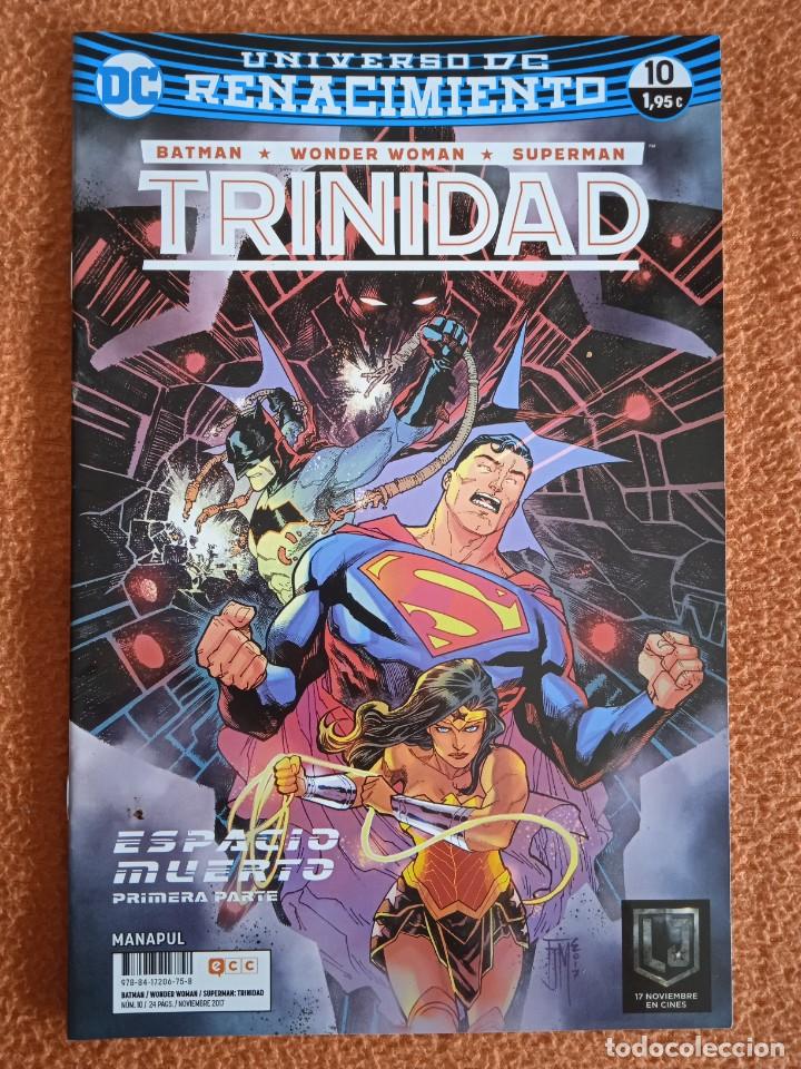 C&oacute;mics: UNIVERSO DC RENACIMIENTO TRINIDAD 10- ECC DC COMICS - Foto 1