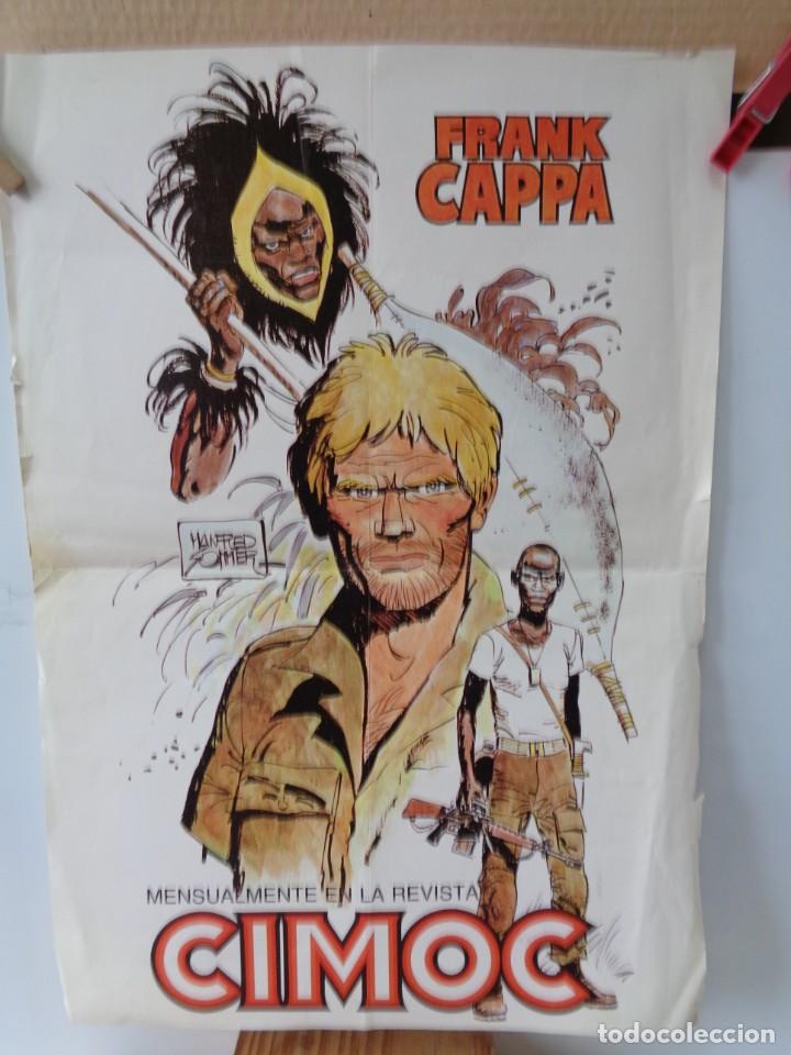 C&oacute;mics: &iexcl;&iexcl; POSTER - FRANK CAPPA, CIMOC. MANFRED SOMMER. COMICS. !! - Foto 1