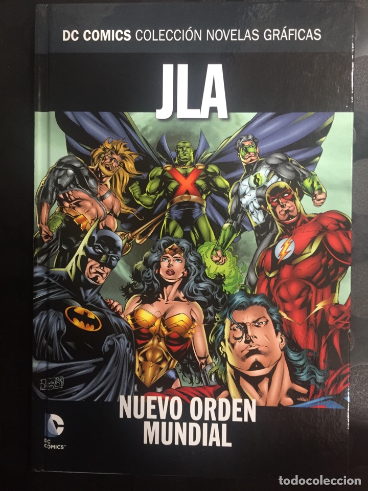 C&oacute;mics: COLECCI&Oacute;N NOVELAS GR&Aacute;FICAS N.52 JLA : NUEVO ORDEN MUNDIAL DC COMICS ECC SALVAT ( 2016/2020 )