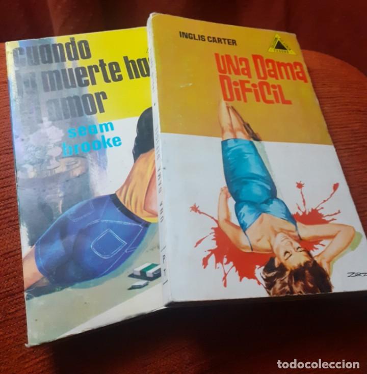 C&oacute;mics: Lote de 2 Novelas policiacas de los a&ntilde;os 60 - Foto 1