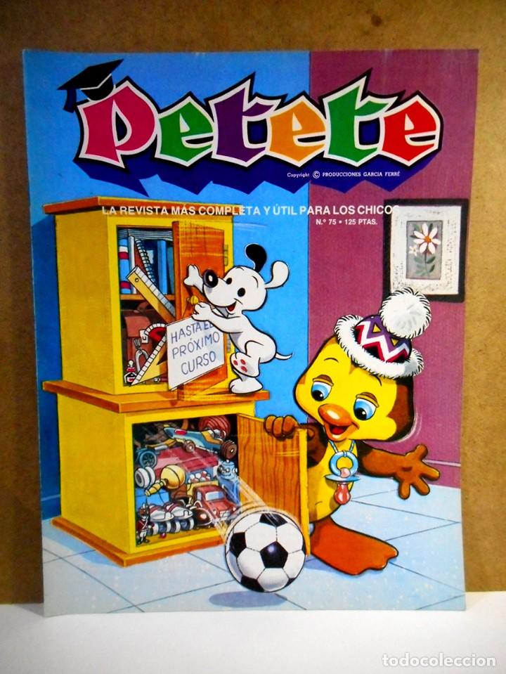 C&oacute;mics: PETETE N&ordm; 75 (EDITORIAL PTT) - Foto 1