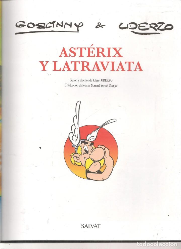 C&oacute;mics: ASTERIX Y LATRAVIATA. COLECCI&Oacute;N INTEGRAL. N&ordm; 1. DOCUMENTO IN&Eacute;DITOS. (B/A48) - Foto 2