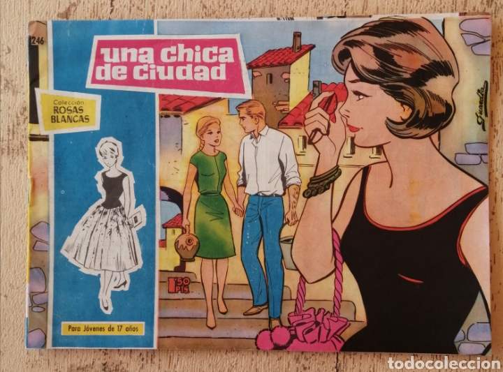 Fumetti: Colecci&oacute;n rosas blancas n&deg;246, una chica de ciudad