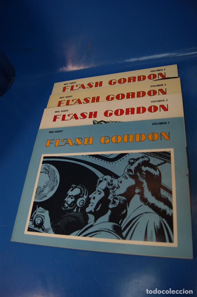 C&oacute;mics: &rdquo;Flash Gordon&rdquo; Mac Raboy, Tomos 1-4. Ediciones B.O.. Tapa blanda.1978 - Foto 1
