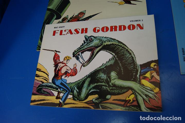 C&oacute;mics: &rdquo;Flash Gordon&rdquo; Mac Raboy, Tomos 1-4. Ediciones B.O.. Tapa blanda.1978 - Foto 3