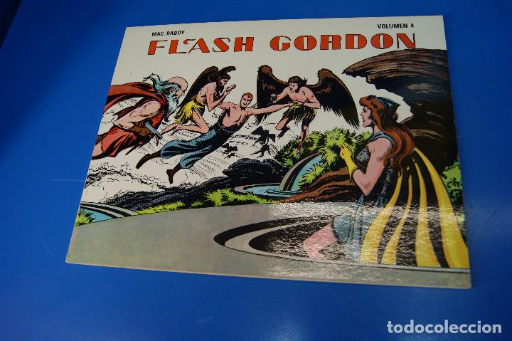C&oacute;mics: &rdquo;Flash Gordon&rdquo; Mac Raboy, Tomos 1-4. Ediciones B.O.. Tapa blanda.1978 - Foto 5