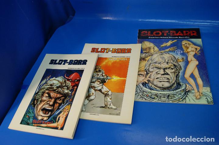 3 comics. &rdquo;Slot-Barr&rdquo;, Barreiro- Solano L&oacute;pez. Ediciones B.O.