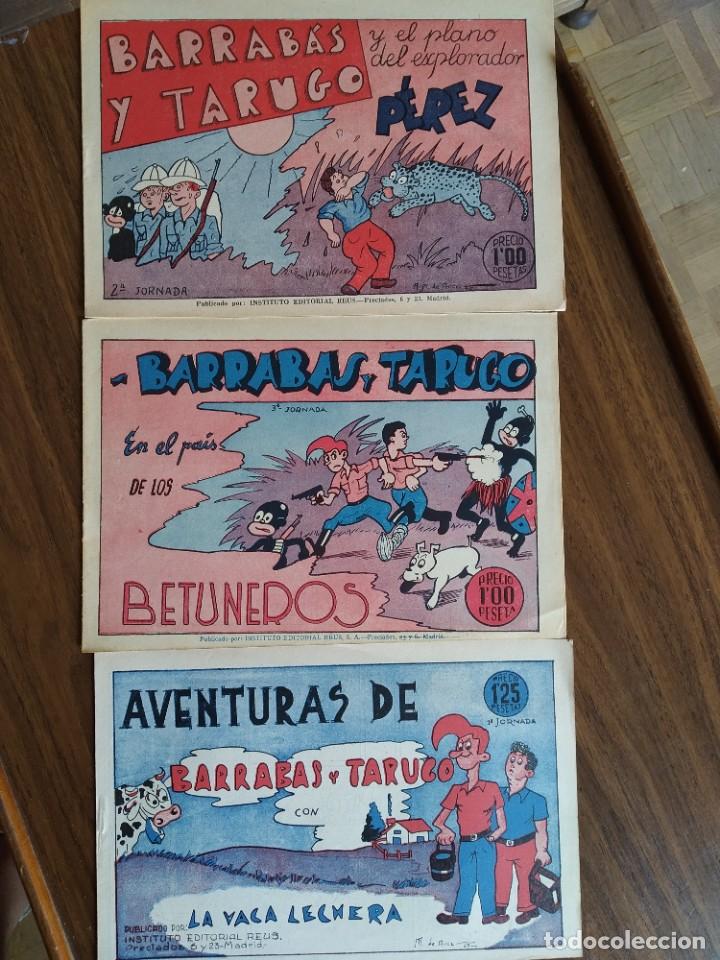C&oacute;mics: Aventuras de Barrabas y Tarugo. N&uacute;ms. 1, 2 y 3 - Foto 1
