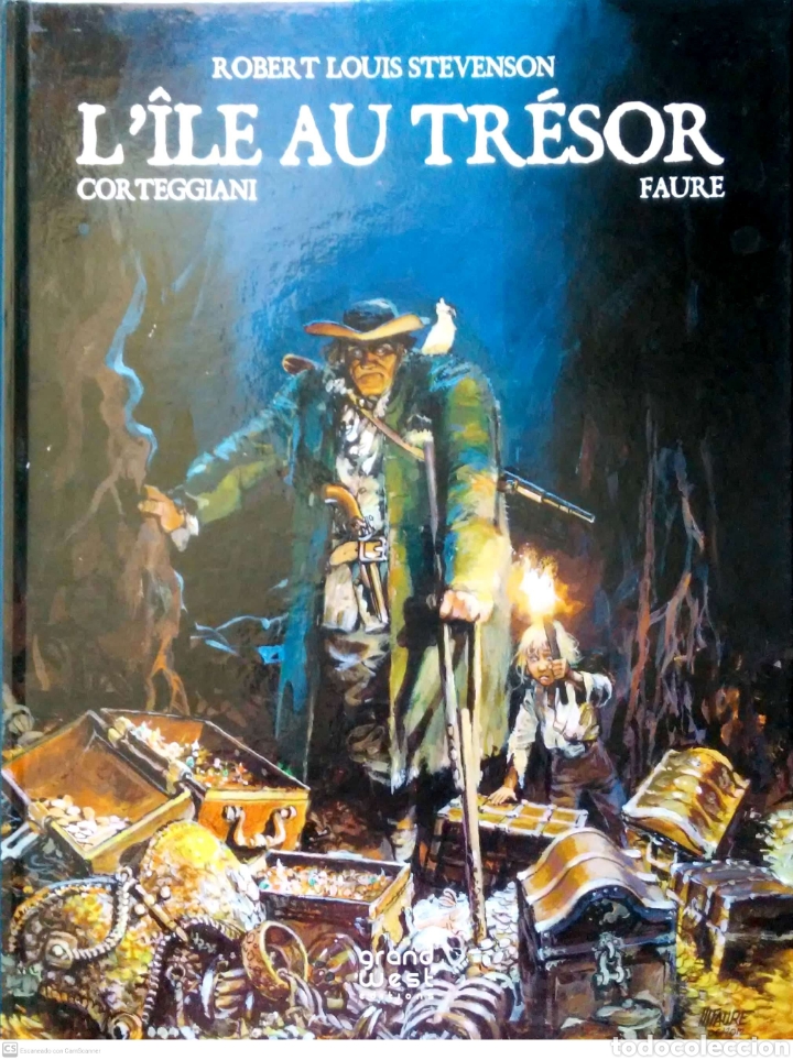 C&oacute;mics: L&acute;&icirc;le au tr&eacute;sor. Corteggiani/Faure. Grand west. 2012. NUEVO. - Foto 1