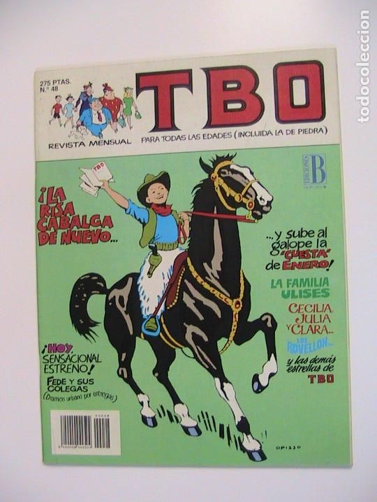 C&oacute;mics: TBO N&ordm; 48. EDICIONES B, 1988.