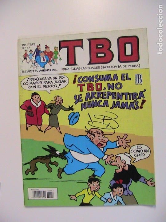 C&oacute;mics: TBO N&ordm; 87. EDICIONES B, 1988.