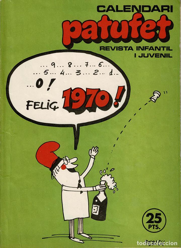 C&oacute;mics: Calendari Patufet any 1970 - Foto 1
