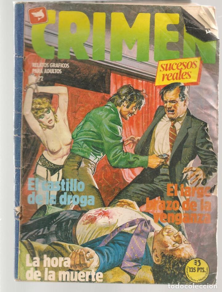 C&oacute;mics: CRIMEN. N&ordm; 72. LA HORA DE LA MUERTE. EDICIONES ZINCO. (ST/B2.2) - Foto 1