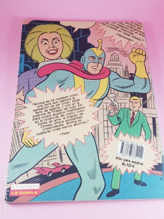 C&oacute;mics: COMIC-DAVID BORING-DANIEL CLOWES-V&Iacute;BORA COMICS-NOVELA GR&Aacute;FICA-EDICIONES LA C&Uacute;PULA-1&ordf;EDICI&Oacute;N 2002 - Foto 4