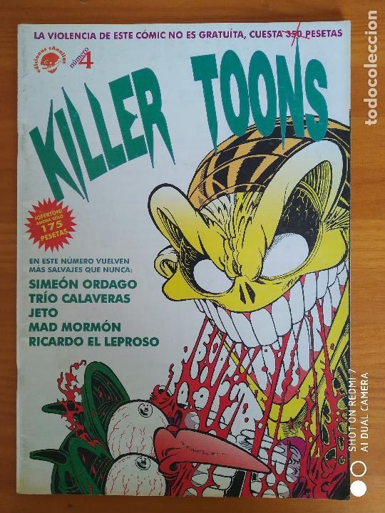 C&oacute;mics: KILLER TOONS N&ordm; 4 - EDICIONES CANALLAS (B) - Foto 1