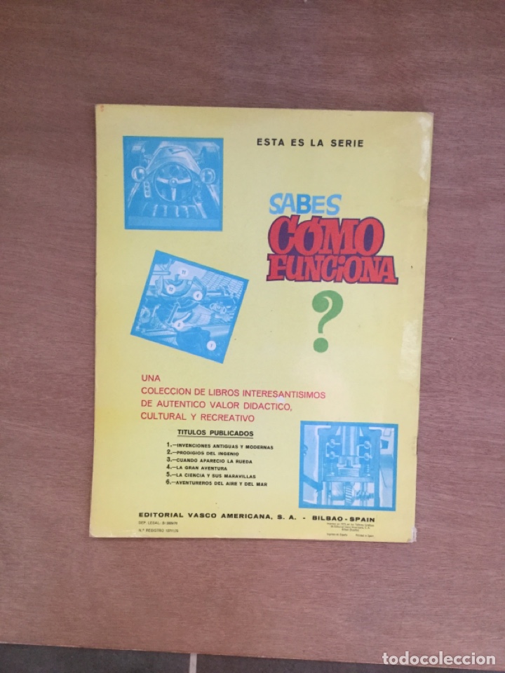 C&oacute;mics: Serie &iquest;Sabes c&oacute;mo funciona?. Editorial Vasco americana. 1972 - Foto 20