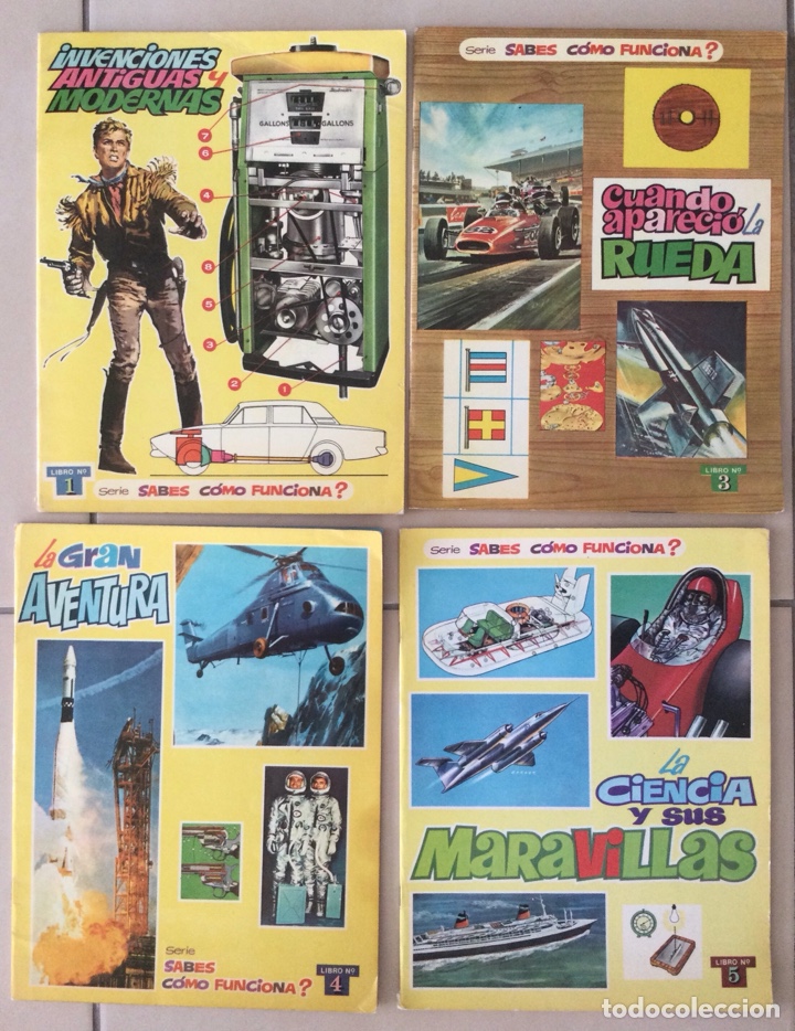 C&oacute;mics: Serie &iquest;Sabes c&oacute;mo funciona?. Editorial Vasco americana. 1972 - Foto 1