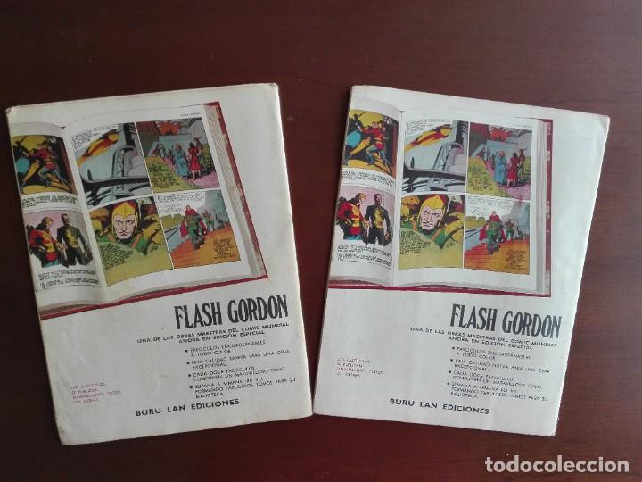 C&oacute;mics: JMFC - DOS COMICS BURU LAN EDICIONES - HEROES DEL COMIC - FLASH GORDON - Foto 2