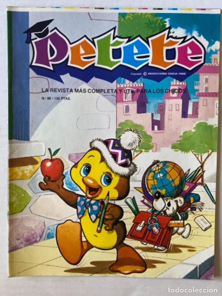 C&oacute;mics: PETETE - 88 - Revista infantil PTT - Foto 1