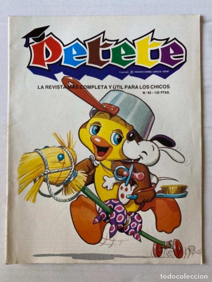 C&oacute;mics: PETETE - 83 - Revista infantil PTT - Foto 1