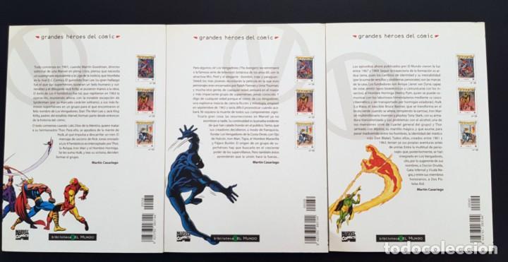 C&oacute;mics: Grandes Heroes del Comic, LOS VENGADORES num: 1,2,3 - Foto 2