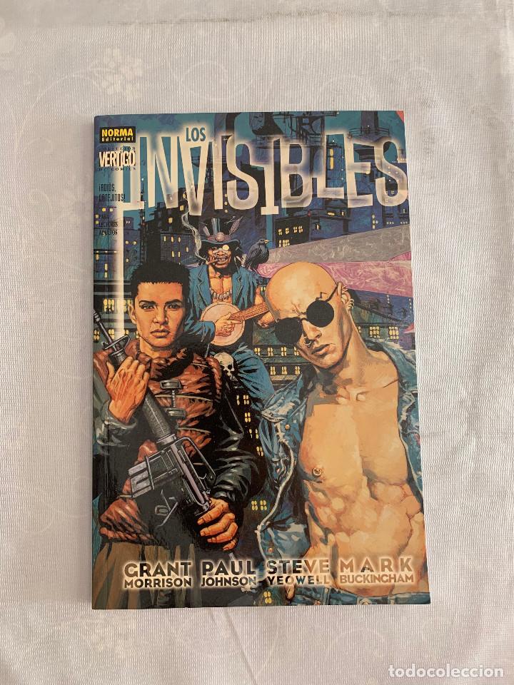C&oacute;mics: 829.COMIC LOS INVISIBLES.ADI&Oacute;S CONEJITOS - COLECCI&Oacute;N VERTIGO - NORMA EDITORIAL - Foto 1