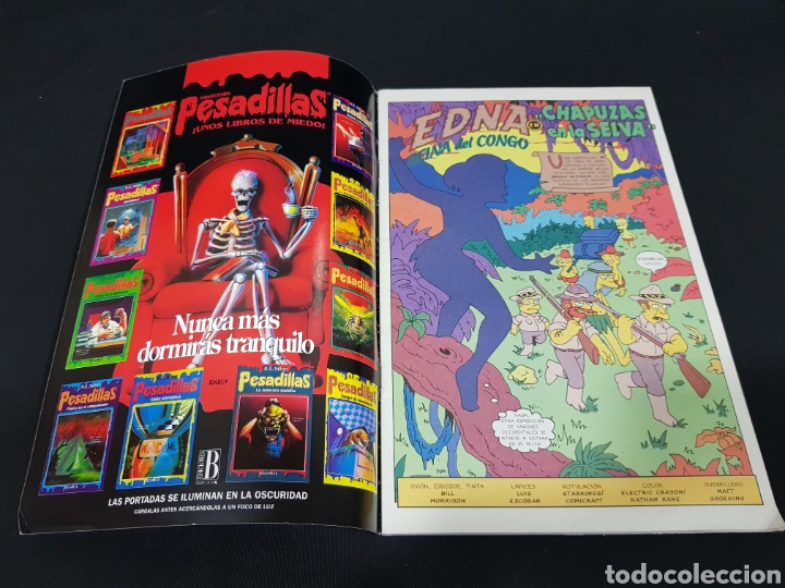 C&oacute;mics: Simpson C&oacute;mics. Nr. 1 y 8. Bongo Entertainment Inc. 1995. - Foto 3