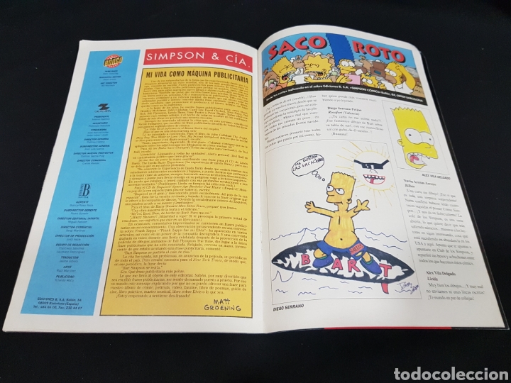 C&oacute;mics: Simpson C&oacute;mics. Nr. 1 y 8. Bongo Entertainment Inc. 1995. - Foto 4