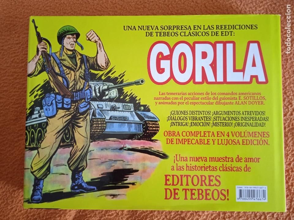 C&oacute;mics: JOHNNY COMANDO Y GORILA TOMO 1 -E.SOTILLOS-ALAN DOYER- NUEVO - Foto 3