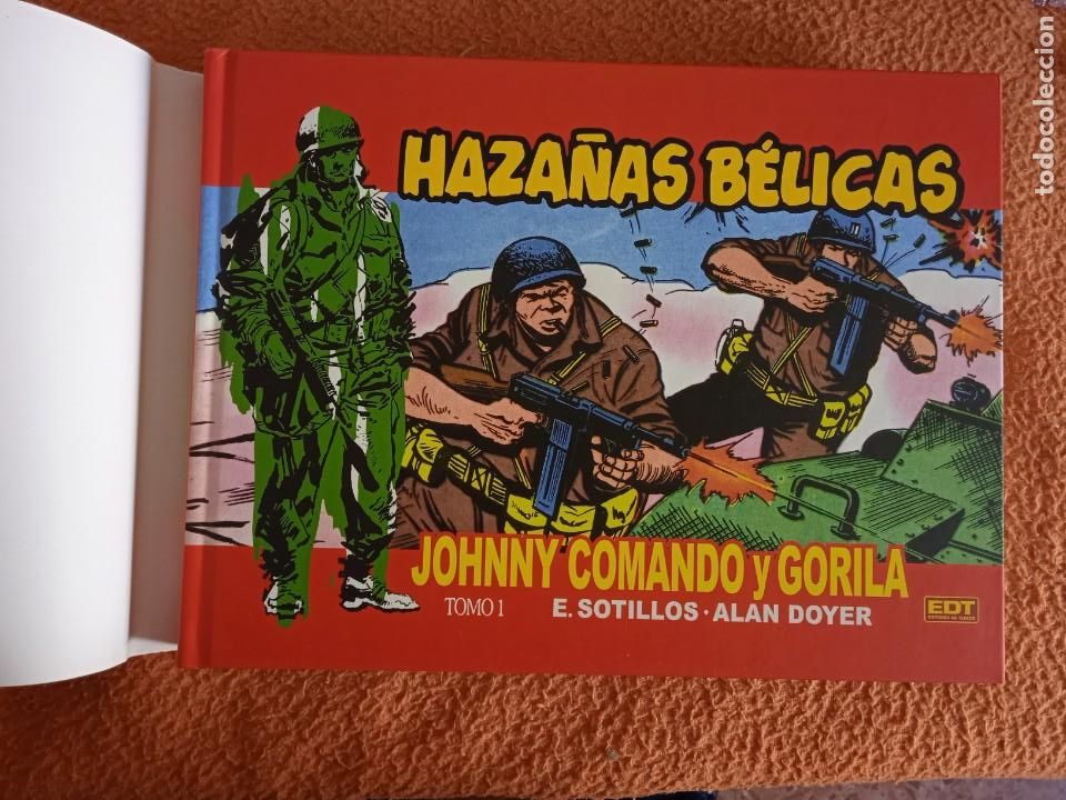 C&oacute;mics: JOHNNY COMANDO Y GORILA TOMO 1 -E.SOTILLOS-ALAN DOYER- NUEVO - Foto 4
