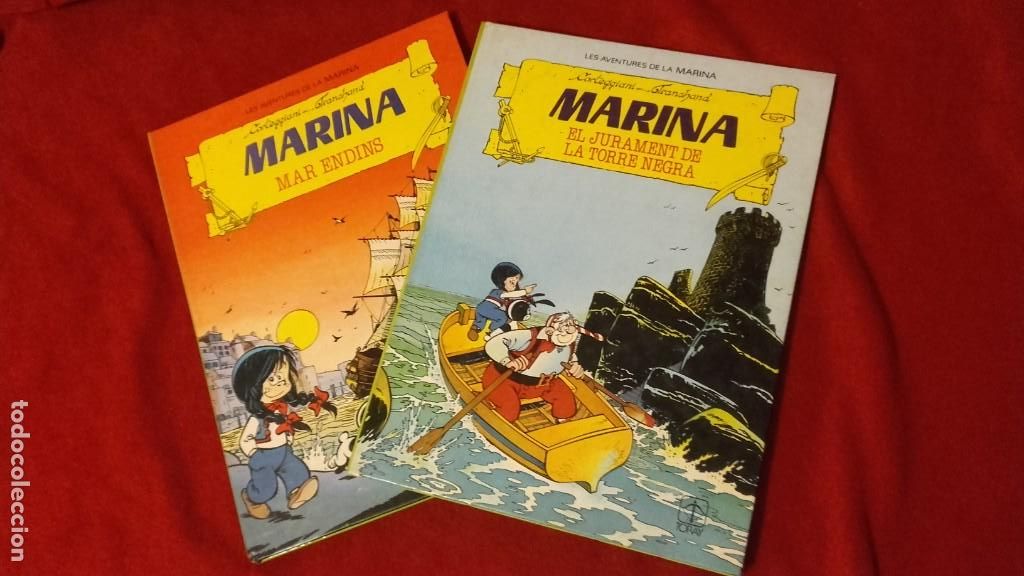 C&oacute;mics: LES AVENTURES DE LA MARINA COLECCION COMPLETA 2 COMICS -CORTEGGIANI & FRANCHAND - ED. TORAY