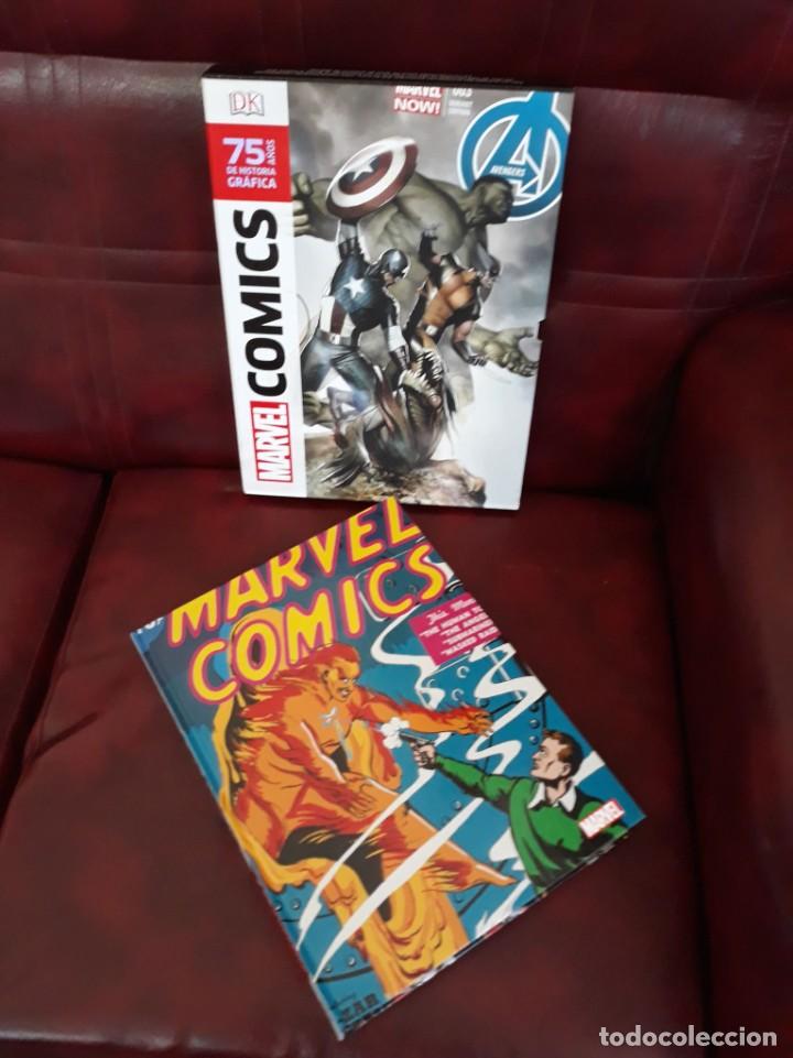 C&oacute;mics: MARVEL COMICS 75 A&Ntilde;OS DE HISTORIA GR&Aacute;FICA - DK - Foto 1