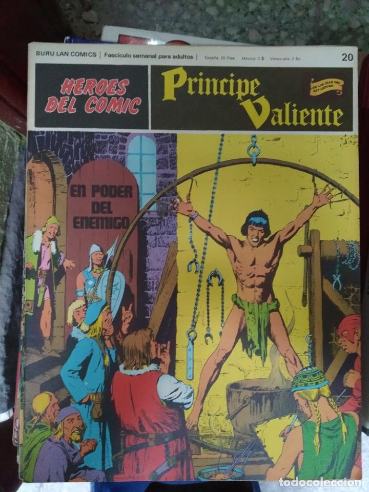 C&oacute;mics: Pr&iacute;ncipe Valiente N&ordm; 20 (H&eacute;roes del Comic) - Harold Foster - Foto 1